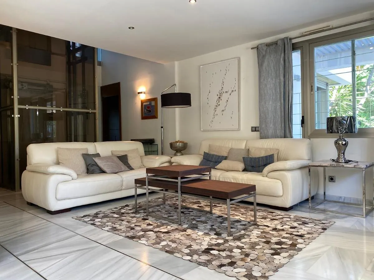 Villa In Elviria, On The Best Beach In Marbella